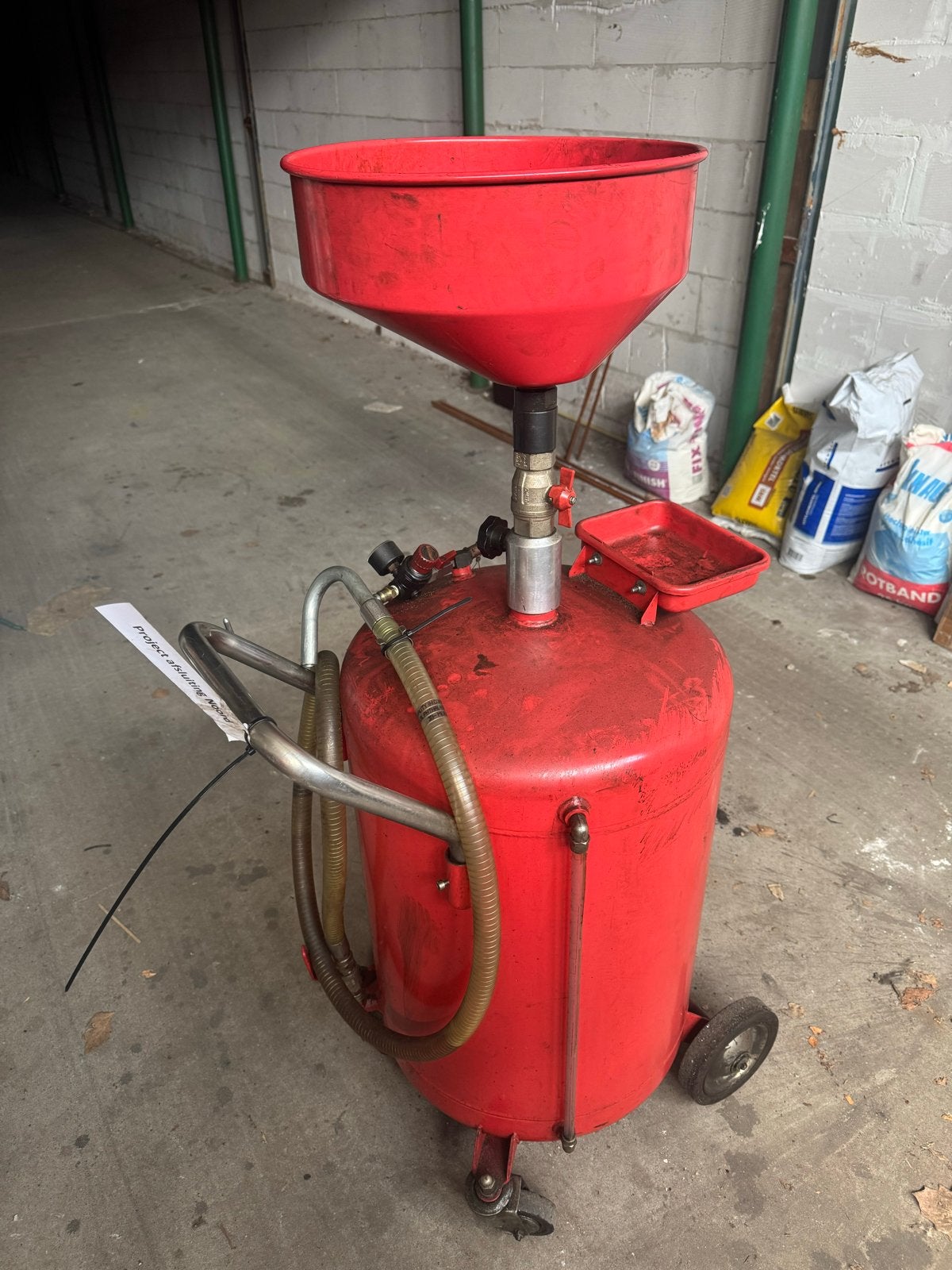 Professionele olie opvangbak - Flexbimec 80L+100ltr, Ophalen, Zo goed als nieuw