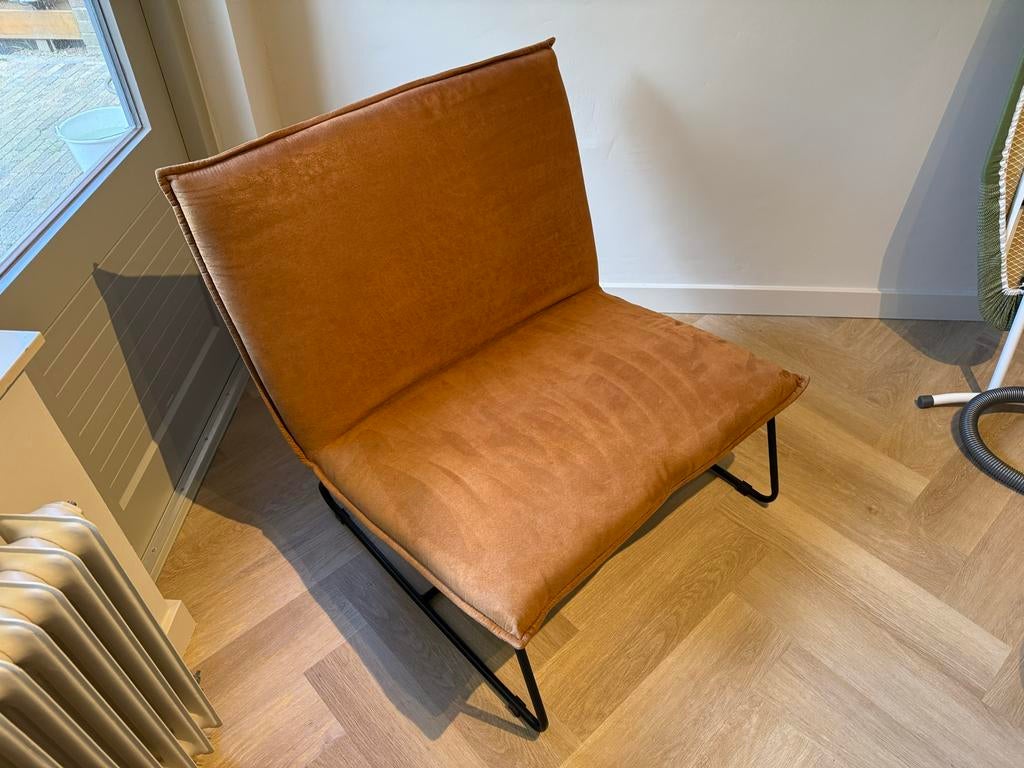 Fauteuil Coco 1,5 zits - Comfortabele en stijlvolle stoel, Huis en Inrichting, Fauteuils, Ophalen, Gebruikt, Stof, 75 tot 100 cm