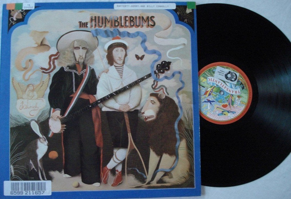 Gerry Rafferty & Billy Connolly - The Humblebums, Ophalen of Verzenden, Gebruikt, 12 inch, LP