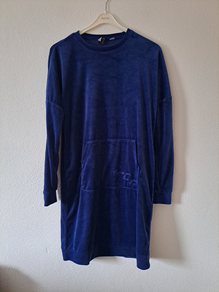 blauwe esmara huistrui maat 36, Kleding | Dames, Blauw, Zo goed als nieuw, Maat 36 (S), Esmara