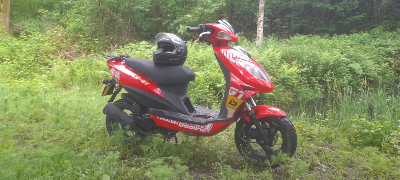 Loopt nieBeeline Veloce-GT Scooter - Rood, crosst gy6 4 tact, Ophalen of Verzenden, Gebruikt