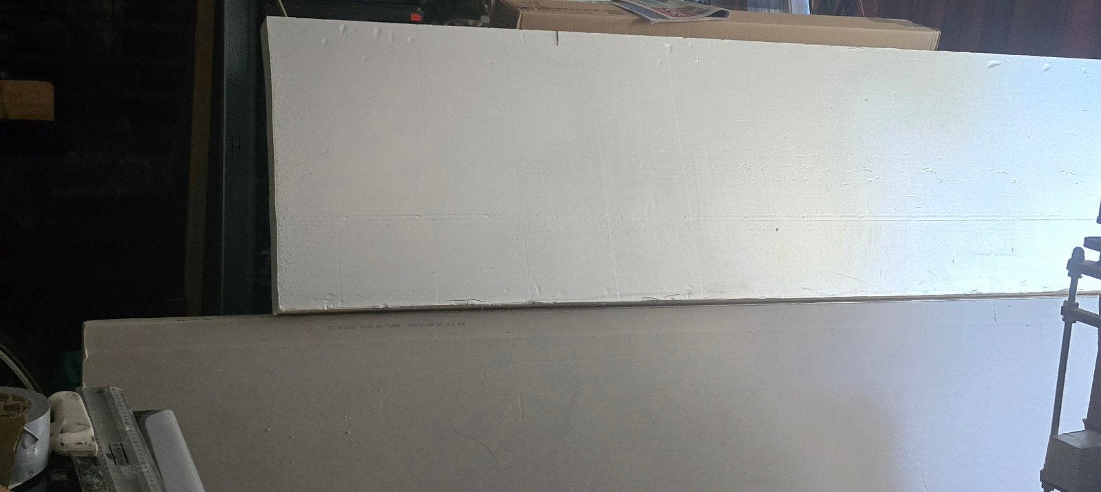 over   pir 260 60 met gipsplaat, Ophalen, Nieuw, Hardschuim (Pir), 8 tot 12 cm