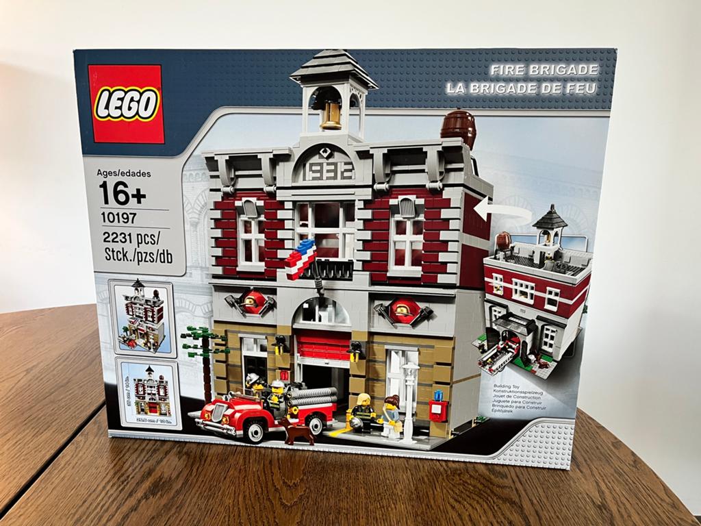 LEGO 10197 - Fire Brigade, Kinderen en Baby's, Speelgoed | Duplo en Lego, Ophalen, Lego, Nieuw, Compleet