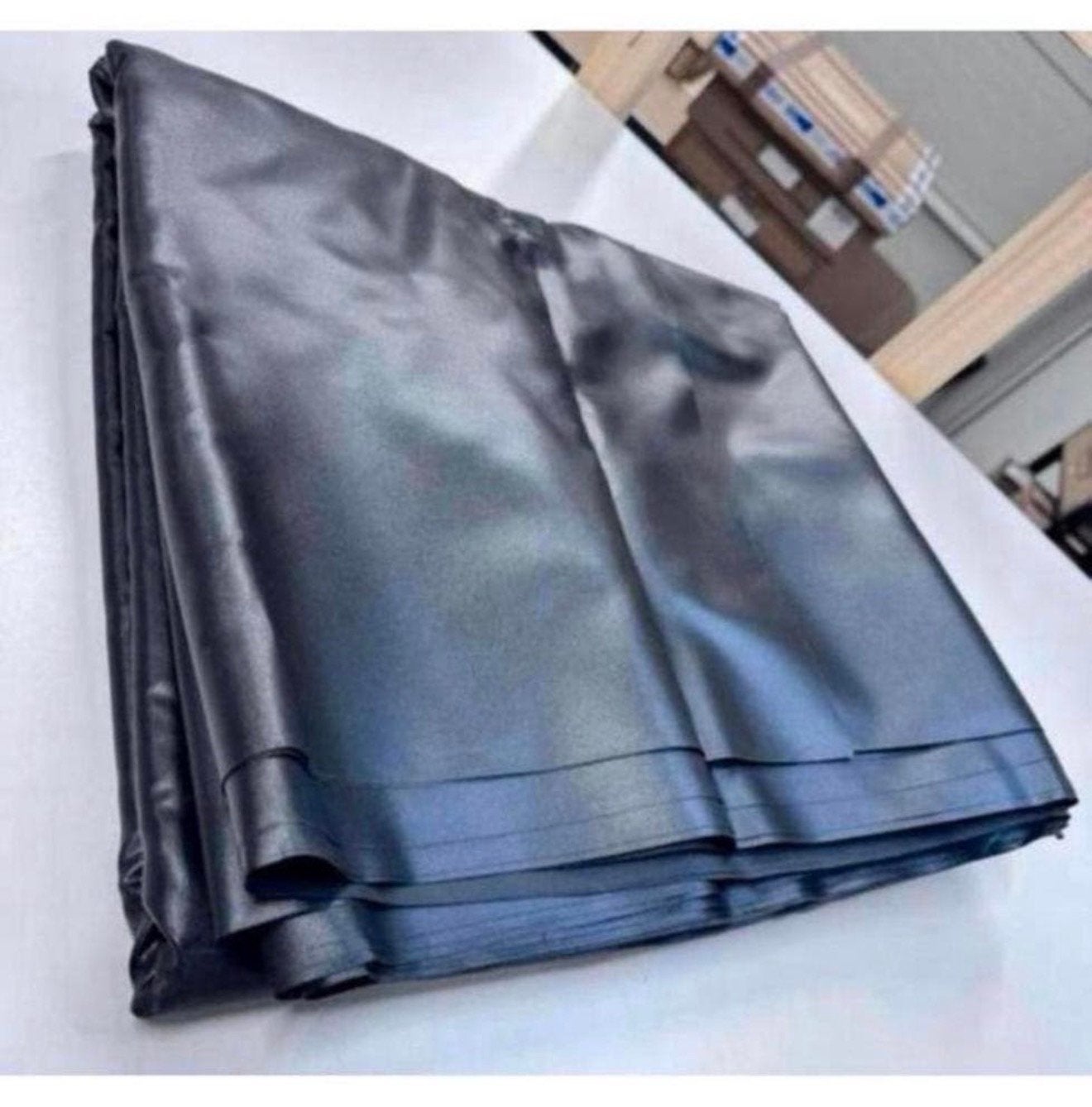 1X Waterdicht NYLON Stof Materiaal PU Gecoat 150x1000cm 10M, Hobby en Vrije tijd, Overige materialen, 120 cm of meer, Zwart, Ophalen of Verzenden