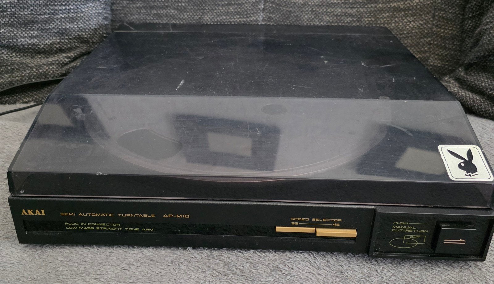 Akai AP-M10 Semi-Automatische Platenspeler, Ophalen, Gebruikt, Automatisch, Platenspeler