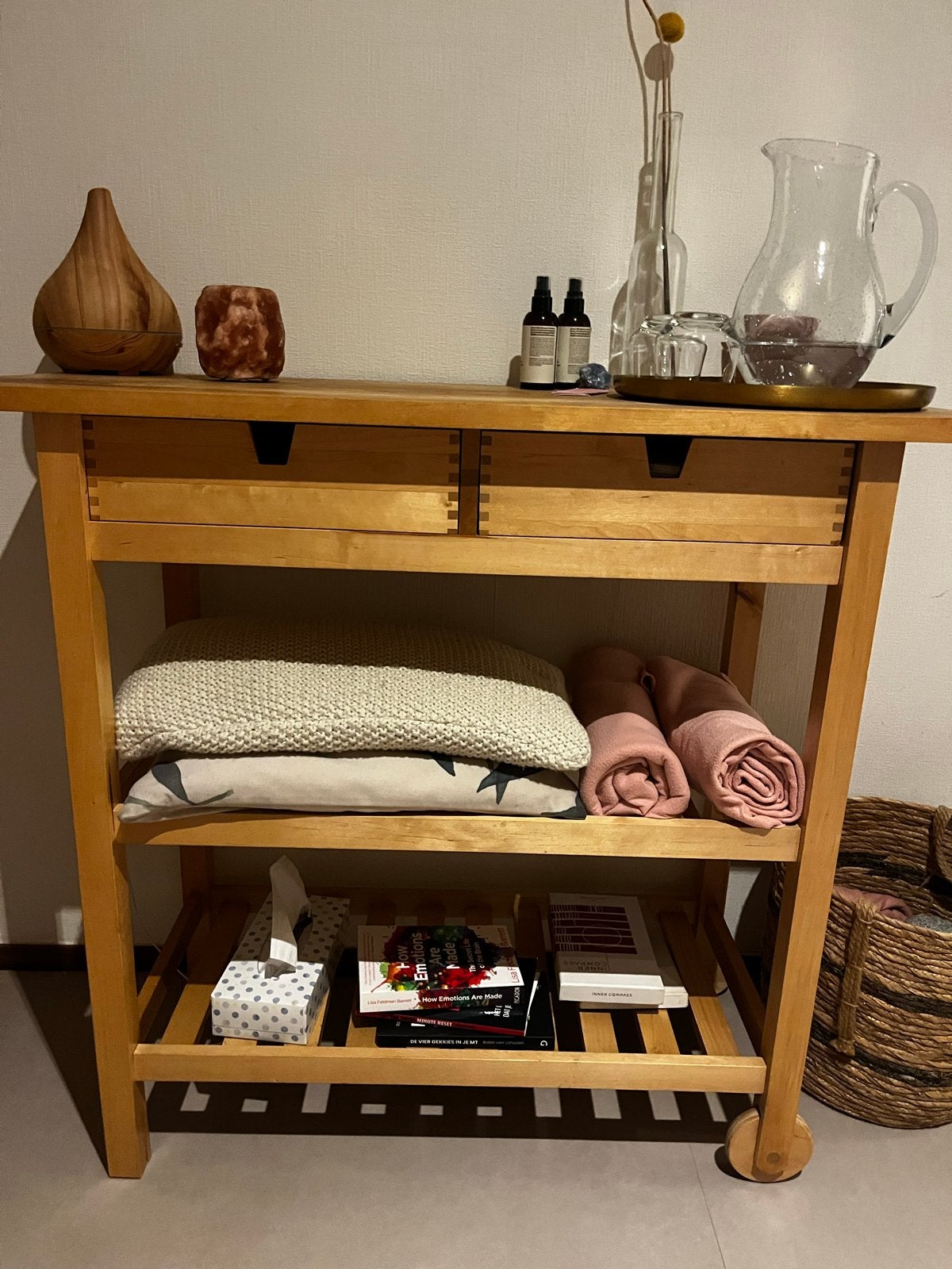 Ikea roltafel Forhoya dressoir serveerwagen, Ophalen, Gebruikt