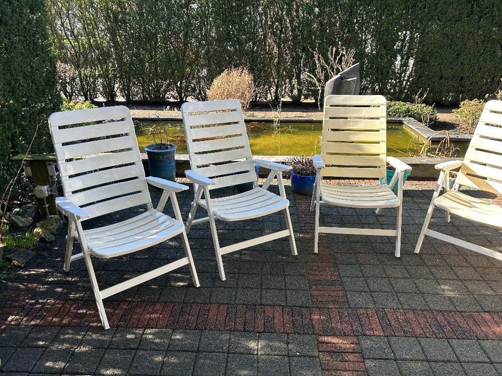 Kettler Tuinstoelen .Type Futura.Kunststof / aluminium 0108, Tuin en Terras, Ophalen, Gebruikt, Kunststof, Verstelbaar