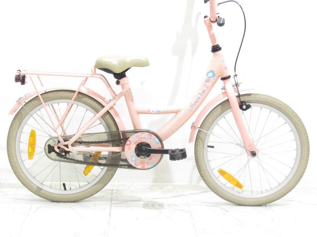 Bike fun Flower 18 roze meisjes 28cm 18inch, Fietsen en Brommers, Fietsen | Meisjes, Nieuw, BIKE FUN