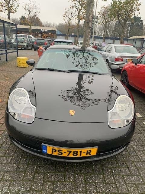 Porsche 911 Carrera Cabrio met splinter nieuwe motor, Automaat, Gebruikt, Zwart, 4 stoelen