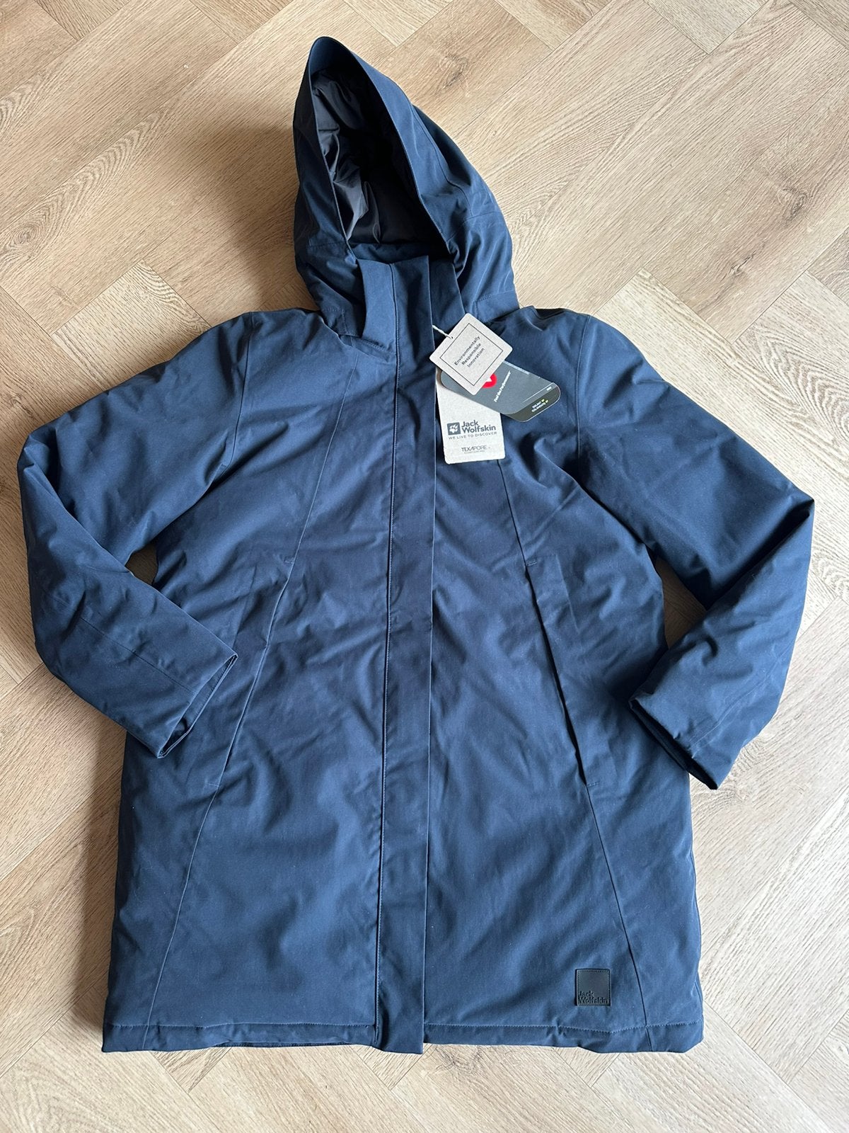 Jack Wolfskin Dames Salier Coat | Winterparka | Nieuw, Blauw, Maat 42/44 (L), Nieuw, Ophalen of Verzenden