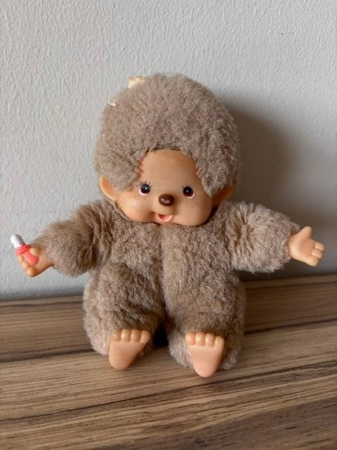 Monchhichi aapje blond meisje 1974, Ophalen of Verzenden