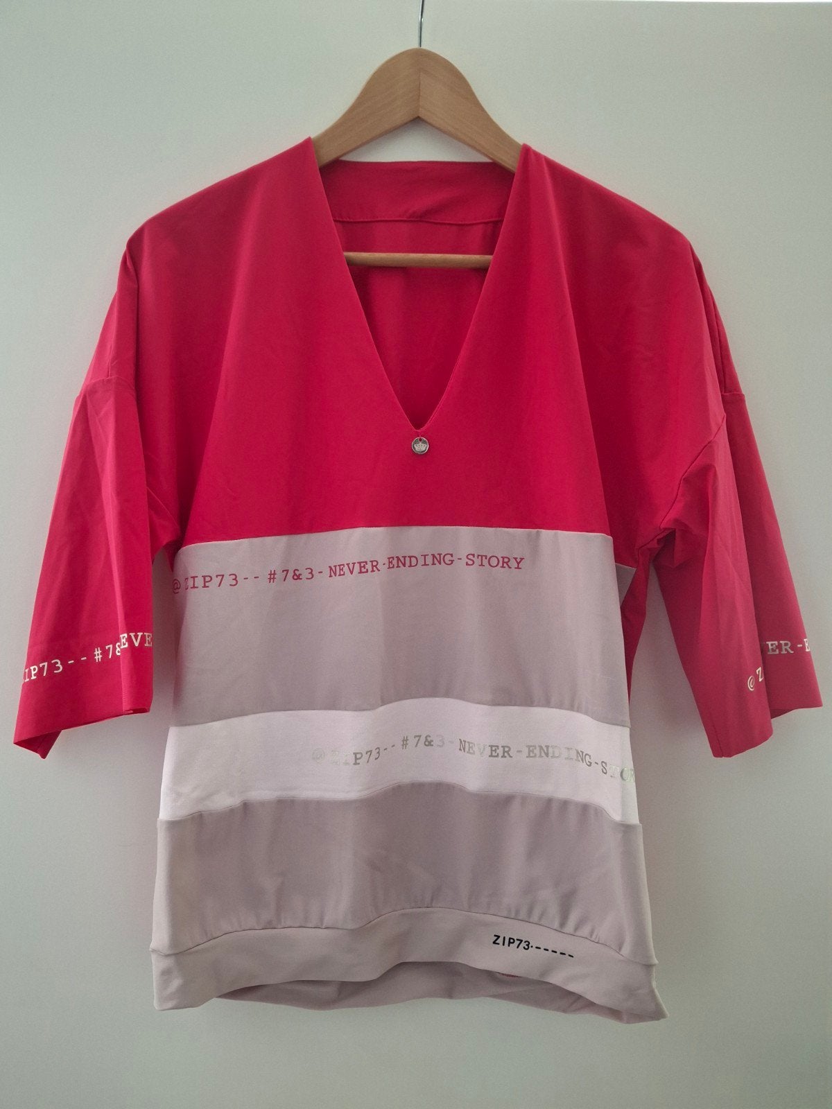 Zip73, Kleding | Dames, Ophalen of Verzenden, Zo goed als nieuw, Maat 38/40 (M), Korte mouw