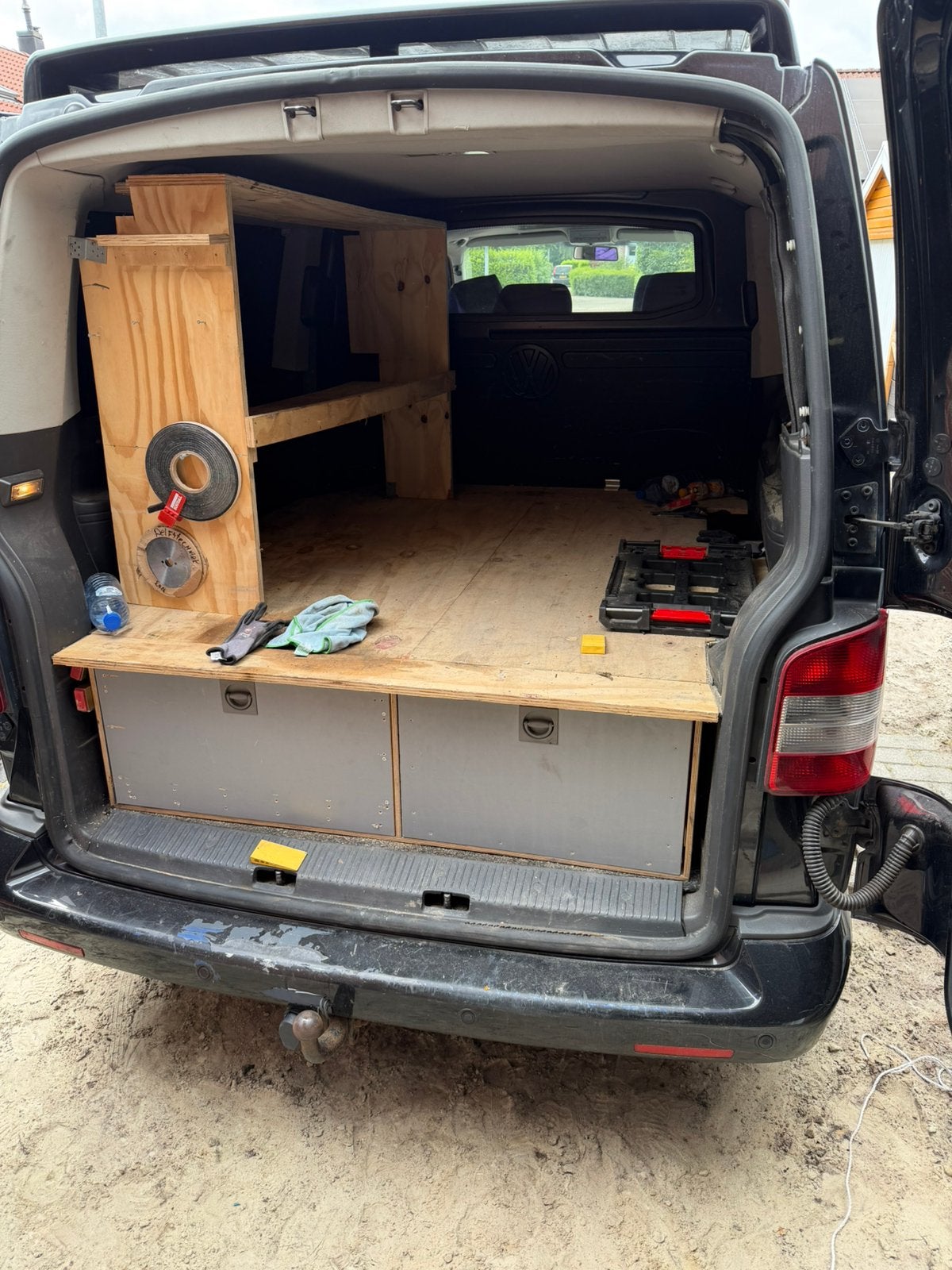 Vw Transporter t5/t6 lades inrichting, Ophalen
