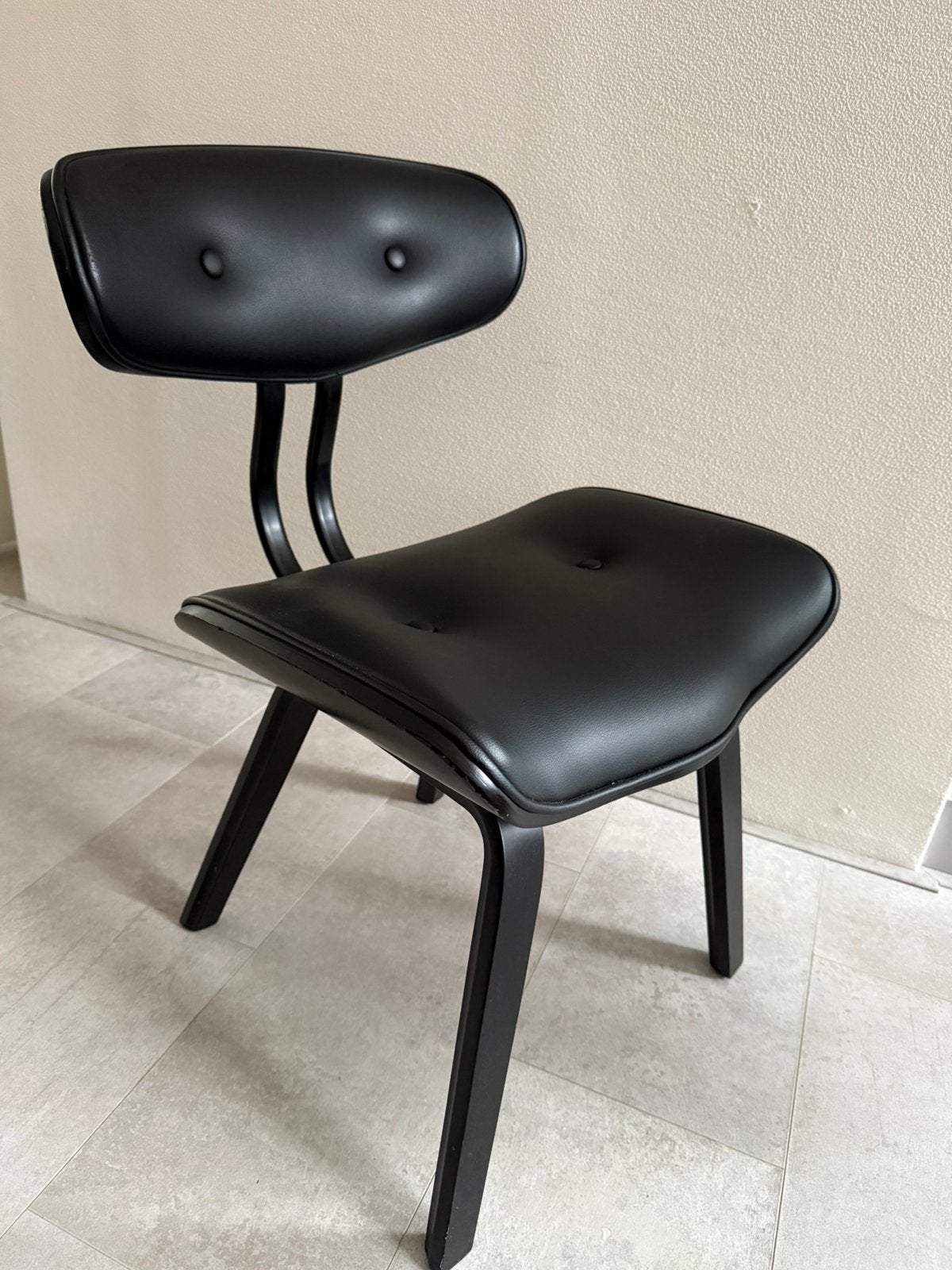 Stoel Dutchbone Blackwood 6 stuks zwart Loods5, Huis en Inrichting, Ophalen, Gebruikt, Zwart, Vijf, Zes of meer stoelen