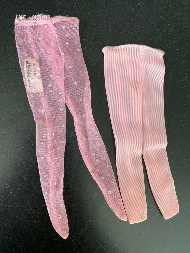 Vintage Barbie 80 s 90 s kousen panty broek Mattel, Ophalen of Verzenden, Barbie