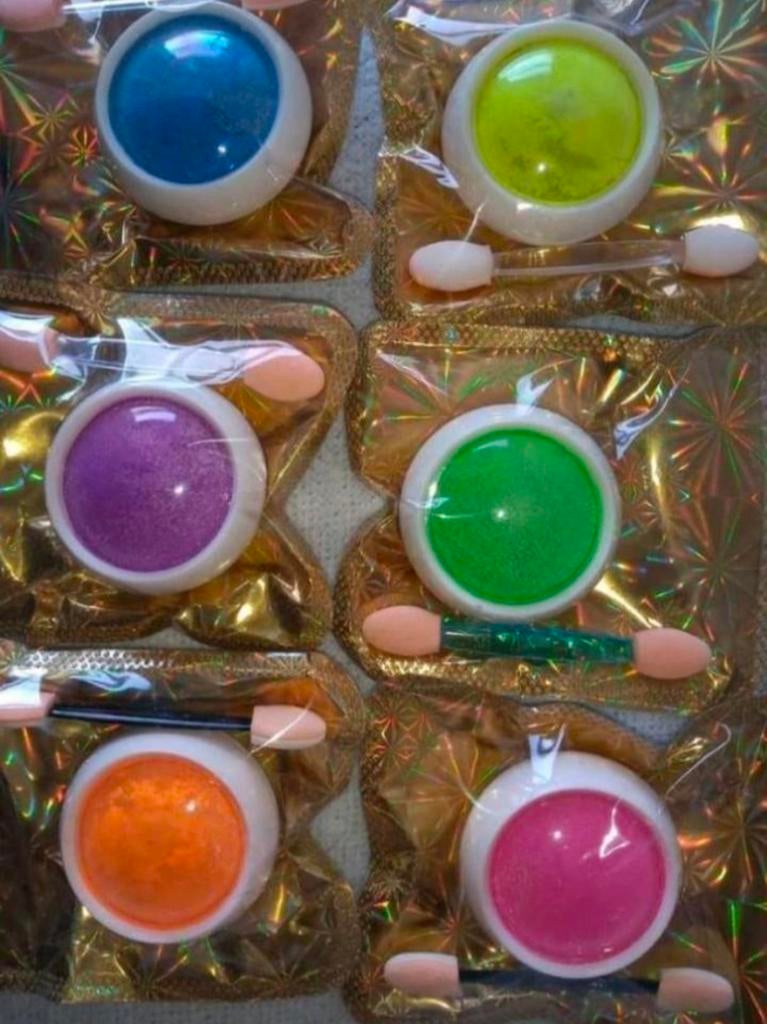 Nagelpoeders knutselen neon reflectie, Overige kleuren, Verzenden, Nieuw, Handen en Nagels