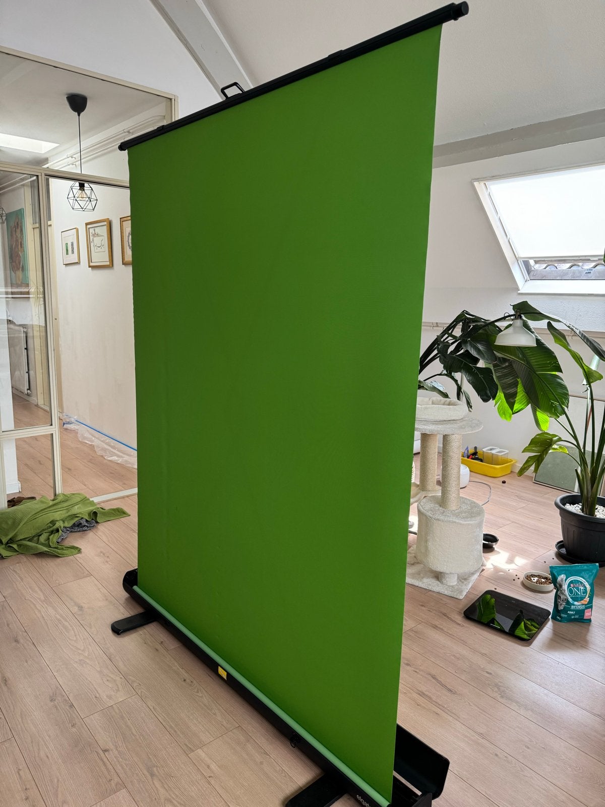 Elgato Green Screen - Opvouwbaar en Verstelbaar, Ophalen, Opvouwbaar, Zo goed als nieuw, Elgato