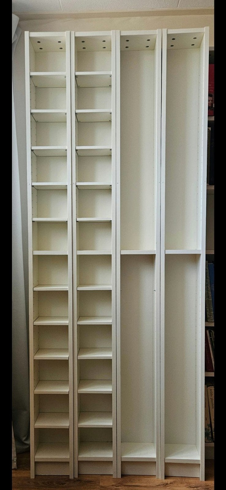 4 x kast billy. per stuk:, Huis en Inrichting, Woonaccessoires | Cd- en Dvd-rekken, Ophalen, Hout, Cd's of Dvd's