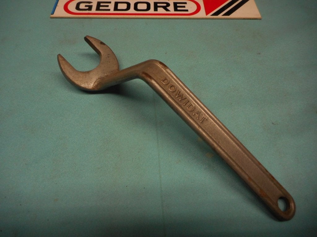 Ee Speciaal gebogen Steeksleutel van Gedore / Dowidat, Auto diversen, Autogereedschap, Ophalen of Verzenden, Gebruikt