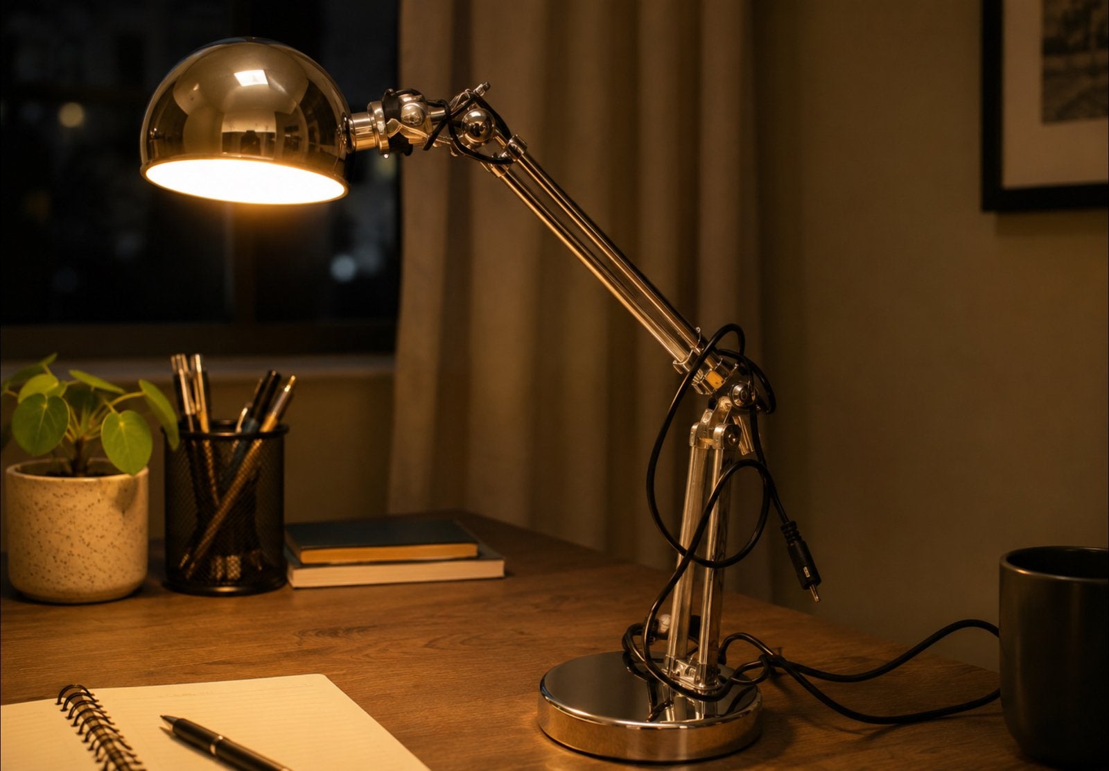 Bureaulamp, Ophalen of Verzenden, Zo goed als nieuw