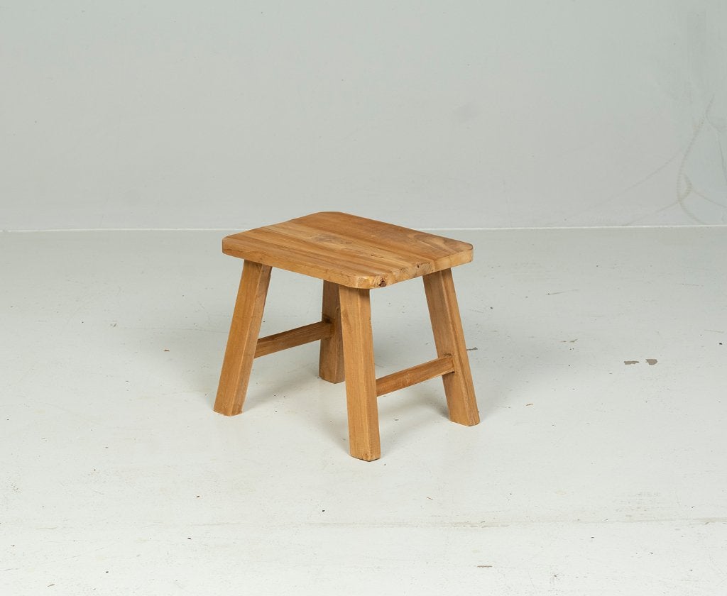 houten kruk/bankje, Ophalen, Nieuw, Bruin, Hout