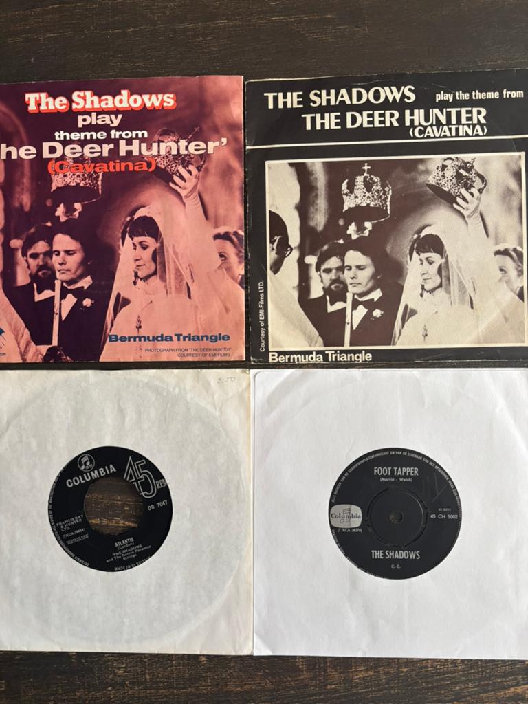 4 mooie singles van The Shadows, Ophalen of Verzenden, Zo goed als nieuw, Pop