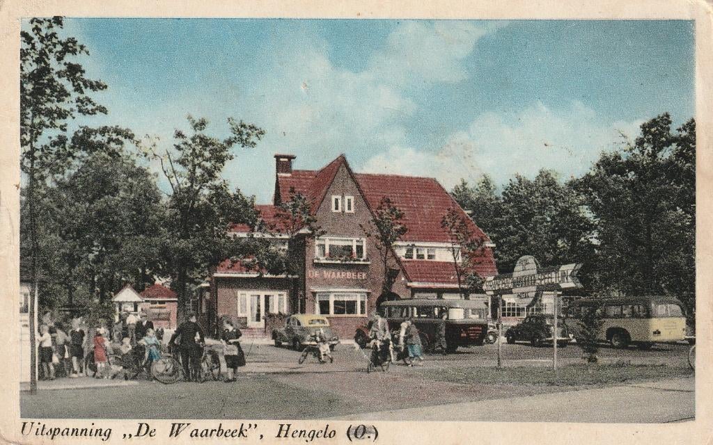 09181 Hengelo - Uitspanning de Waarbeek - gel. 1952, Verzenden, 1940 tot 1960, Gelopen, Overijssel