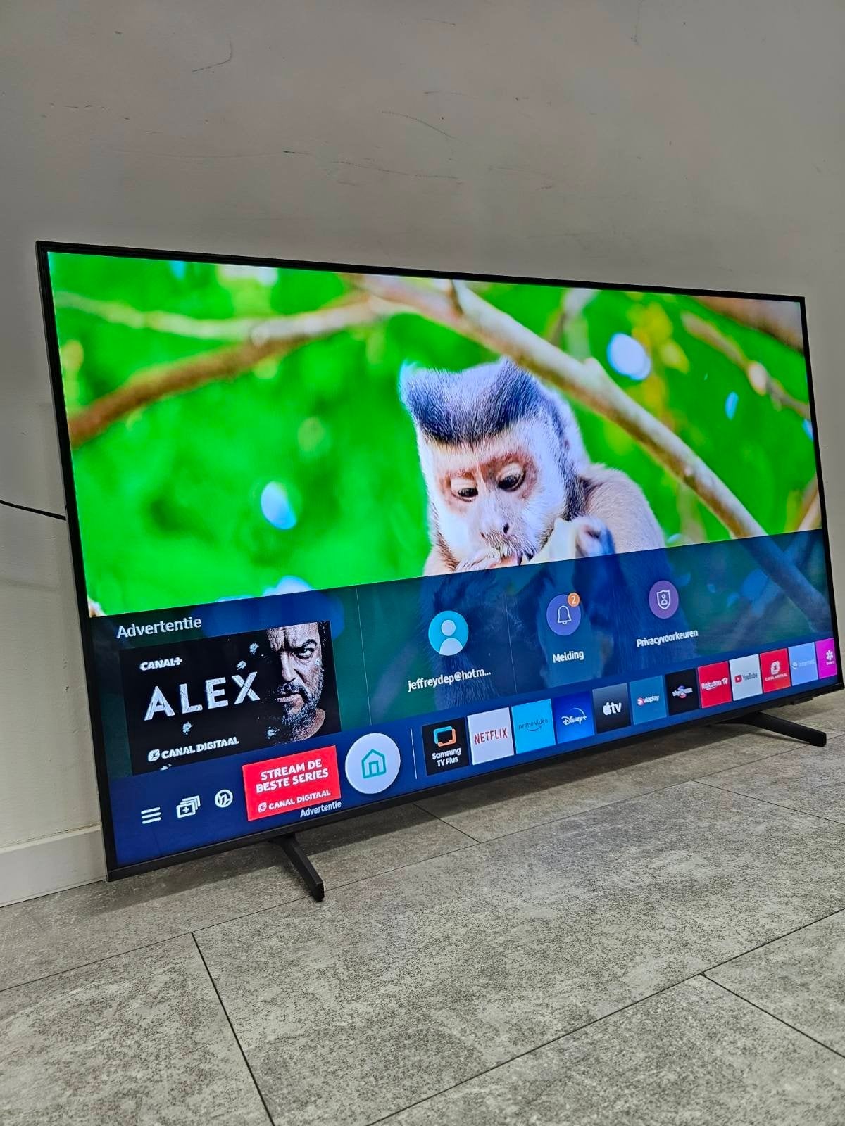 Samsung smart 4k tv 43 inch 109 cm Zo goed als nieuw, 50 Hz, Ophalen of Verzenden, Zo goed als nieuw, Samsung