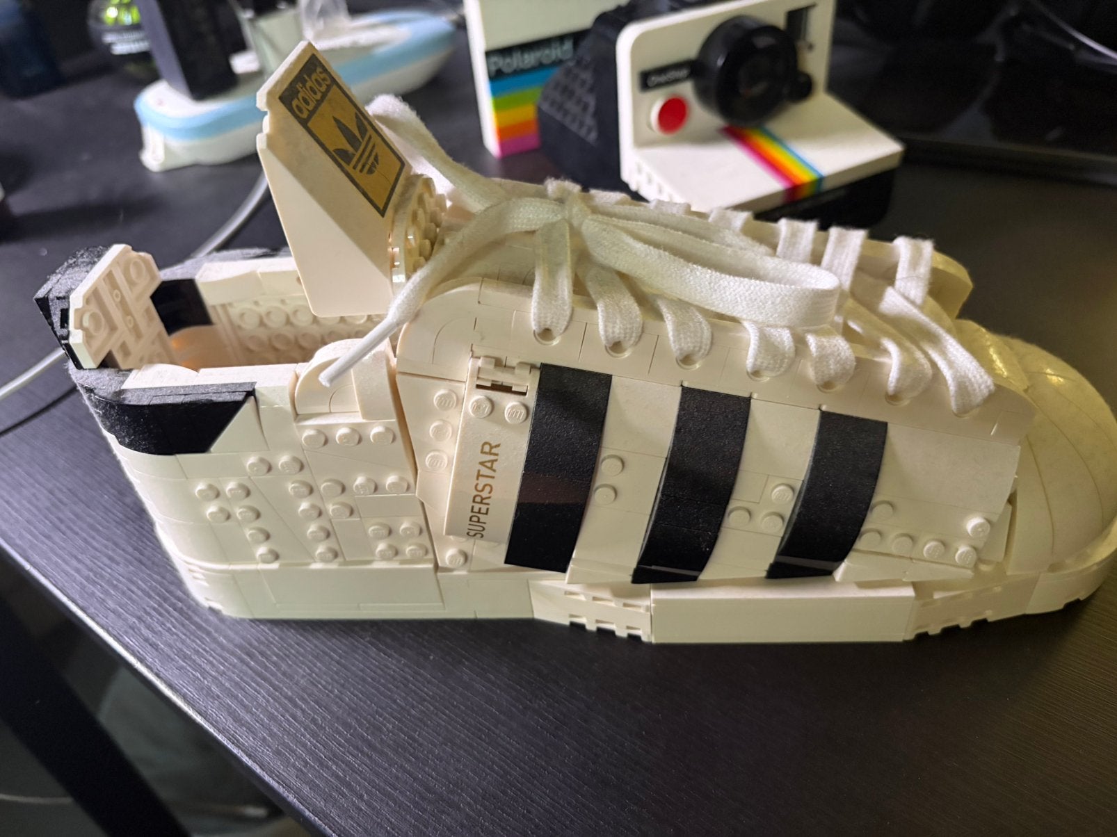 LEGO adidas superstar, Ophalen of Verzenden, Minder dan 500 stukjes, Zo goed als nieuw