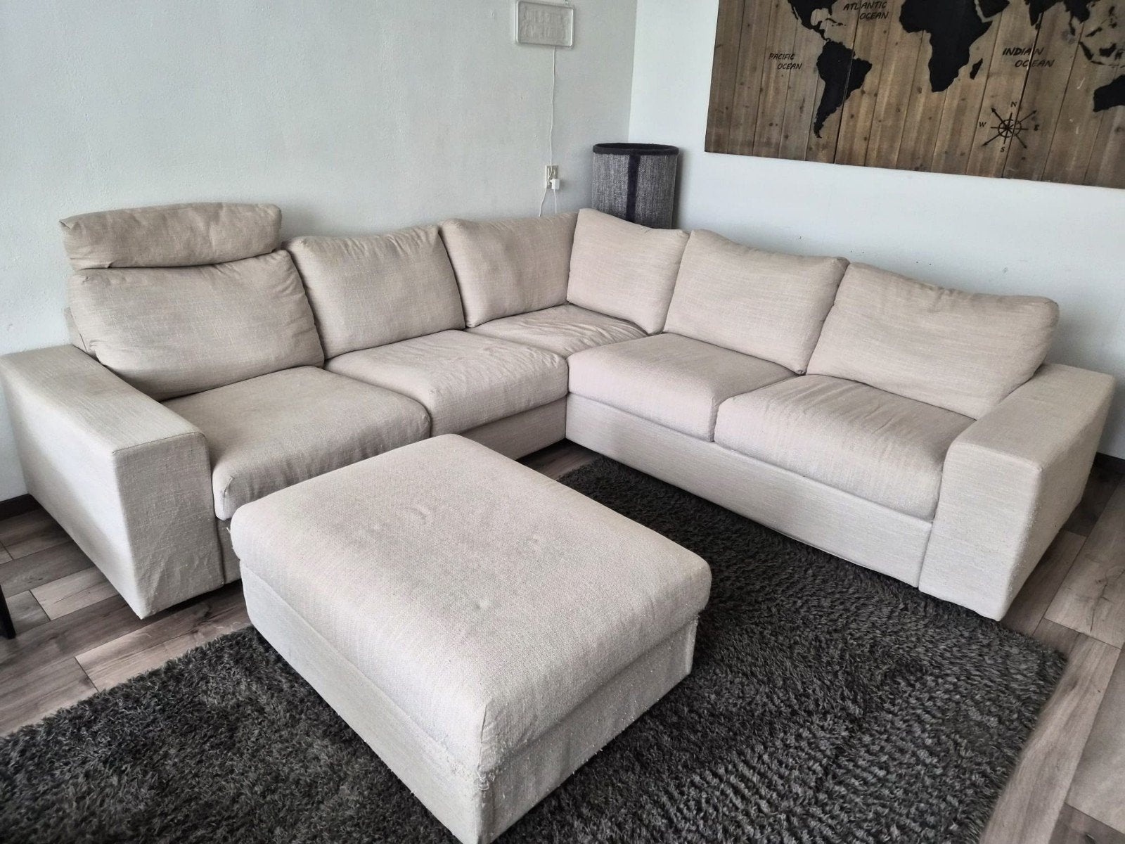 Ikea Vimle hoekbank, Huis en Inrichting, Ophalen, 250 tot 300 cm, Gebruikt, Hoekbank