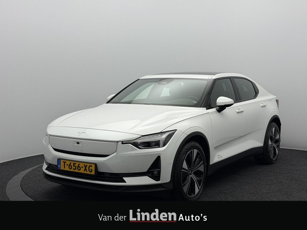 Polestar 2 Long Range Single Motor Plus 82 kWh SOH 95,5% | P, Auto's, Polestar, Polestar 2, Gebruikt, Zwart, 82 kWh
