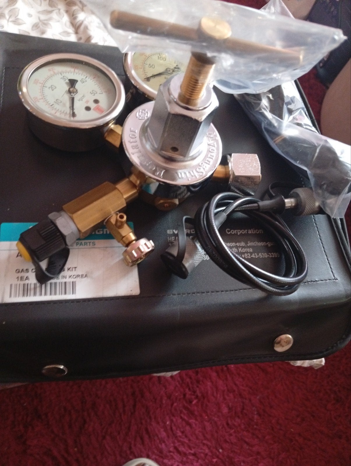 gasdruk regulator, Ophalen of Verzenden, Nieuw