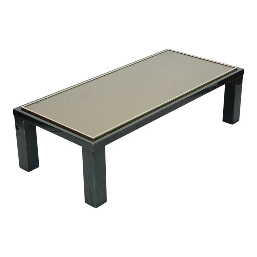 Belgo Chrom by Roger van Hevel Design Salontafel 23kt Goud, Ophalen, Gebruikt, 100 tot 150 cm, 50 tot 100 cm