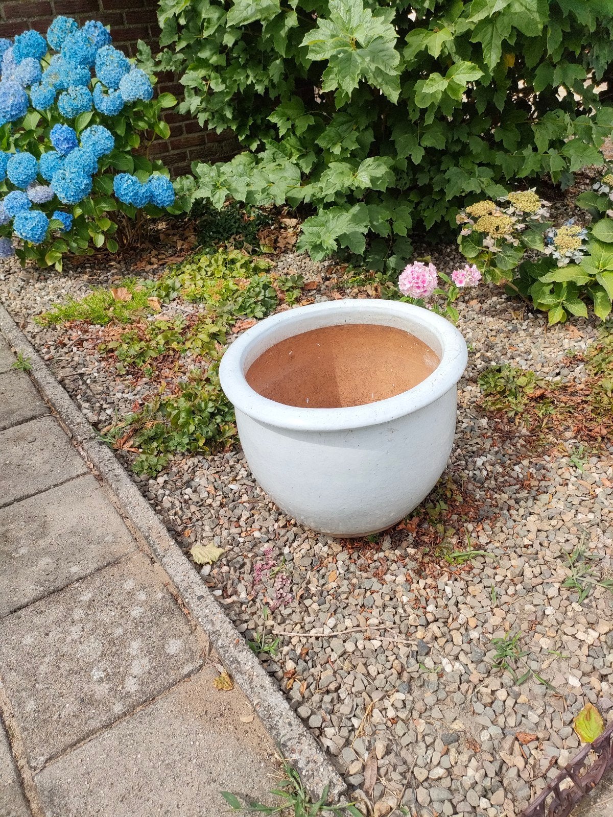 Bloemenpot, Ophalen, Zo goed als nieuw, Rond