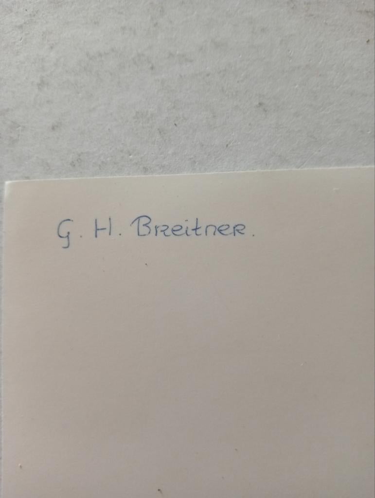 George Hendrik Breitner persfoto jaren 70, Ophalen of Verzenden