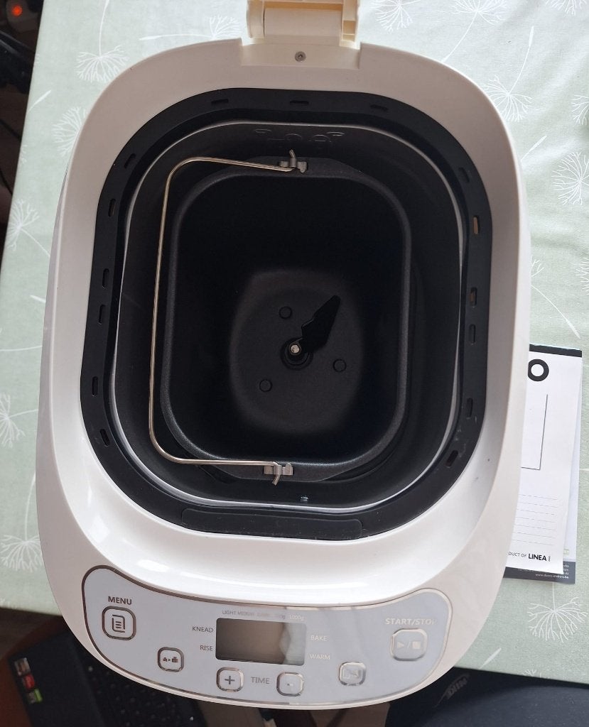 Domo B3963 Wit Broodbakmachine, Met timer, Kijkvenster, 800 tot 1200 gram deeg, Ophalen of Verzenden