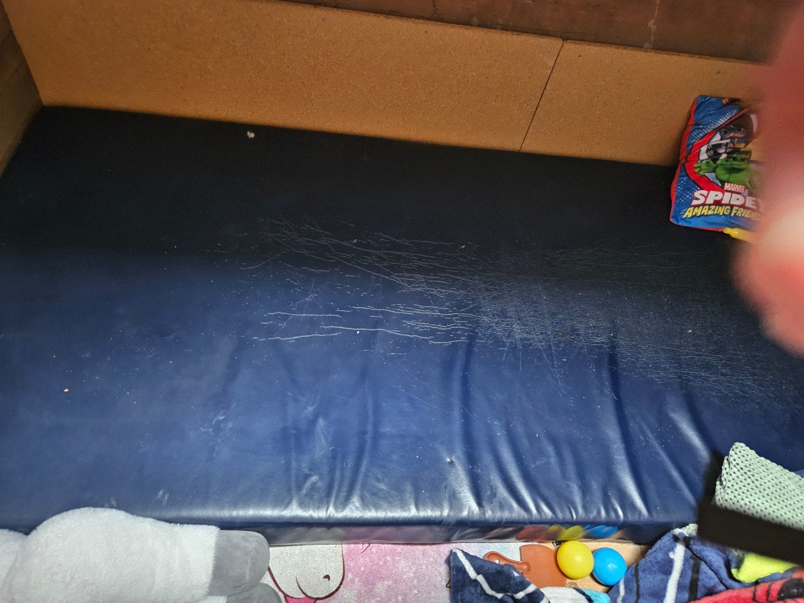 Gebruikt matras voor kinderbed of speelhoek, Ophalen of Verzenden