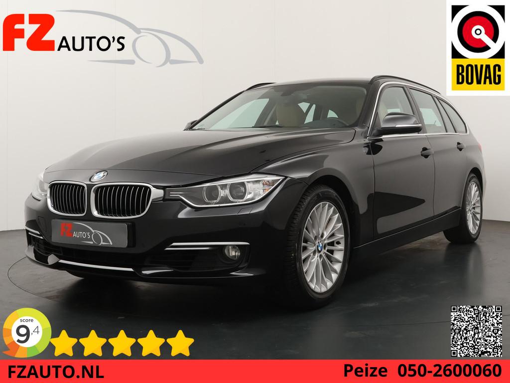 BMW 3-serie Touring 320i High Executive - Navigatie - Ledere, Auto's, Automaat, Achterwielaandrijving, Gebruikt, Euro 6