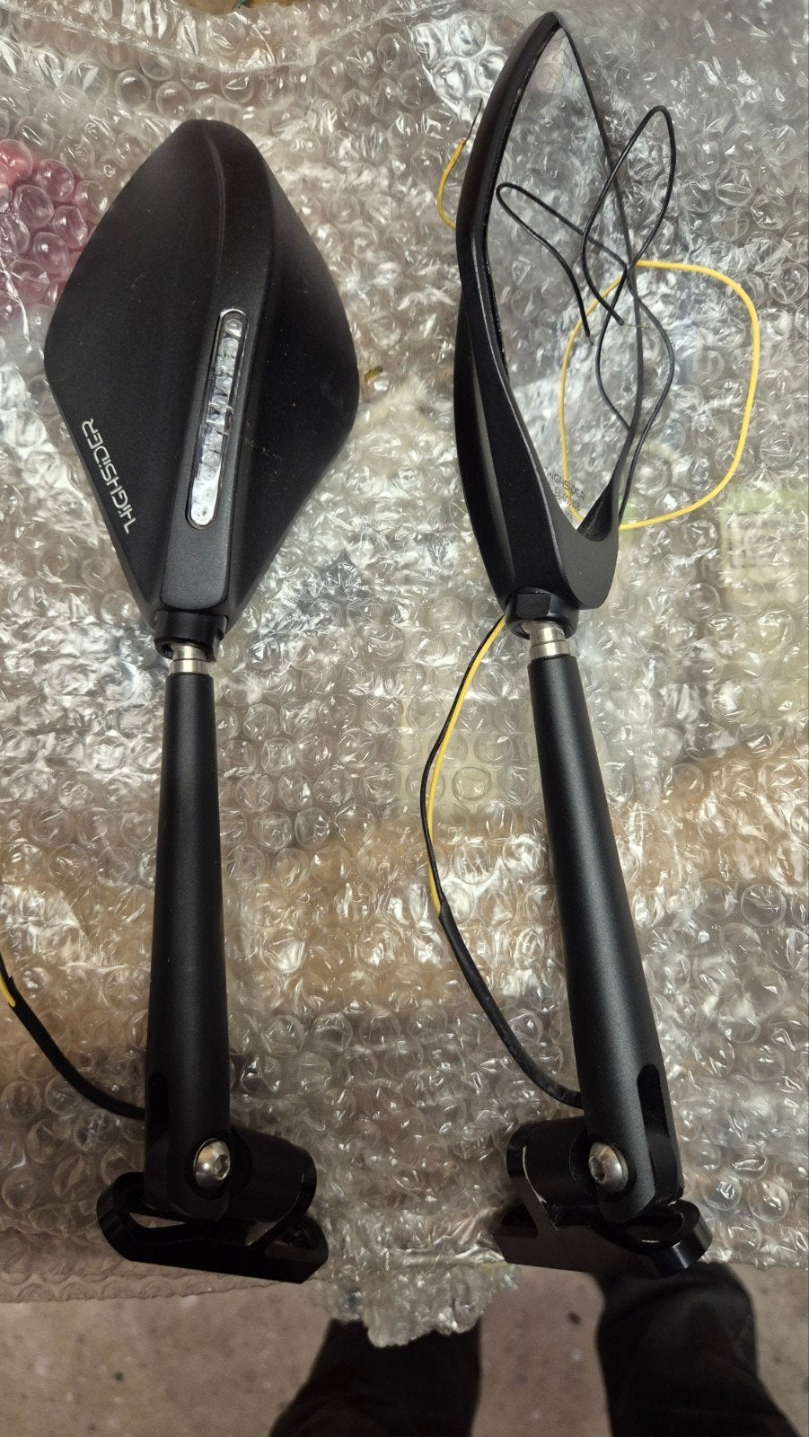 Barracuda spiegels. Led knipperlichten, Motoren, Ophalen of Verzenden, Nieuw