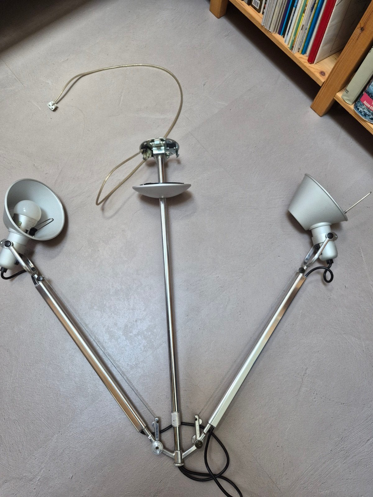 Plafondlamp Artemide Tolomeo, Ophalen, Gebruikt, Inclusief lichtbron, Design