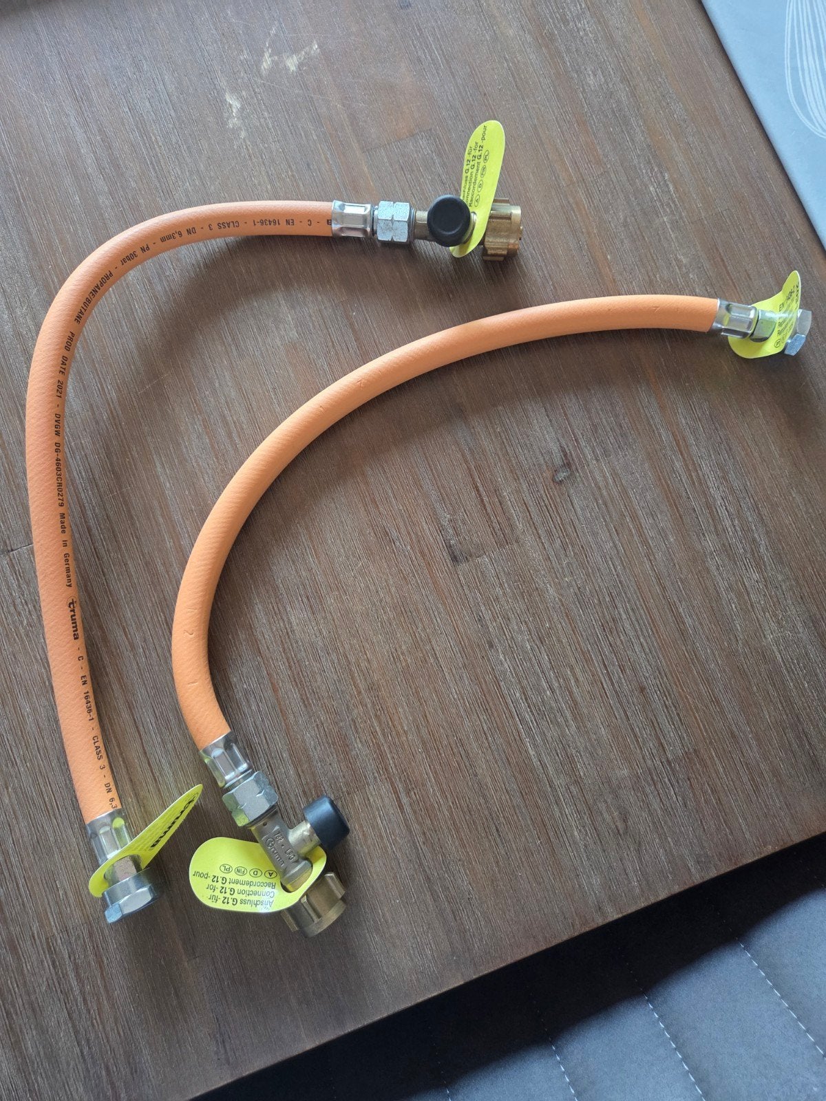 Truma HD12 45 cm gasslang voor Truma Dual Control, Ophalen of Verzenden, Gebruikt