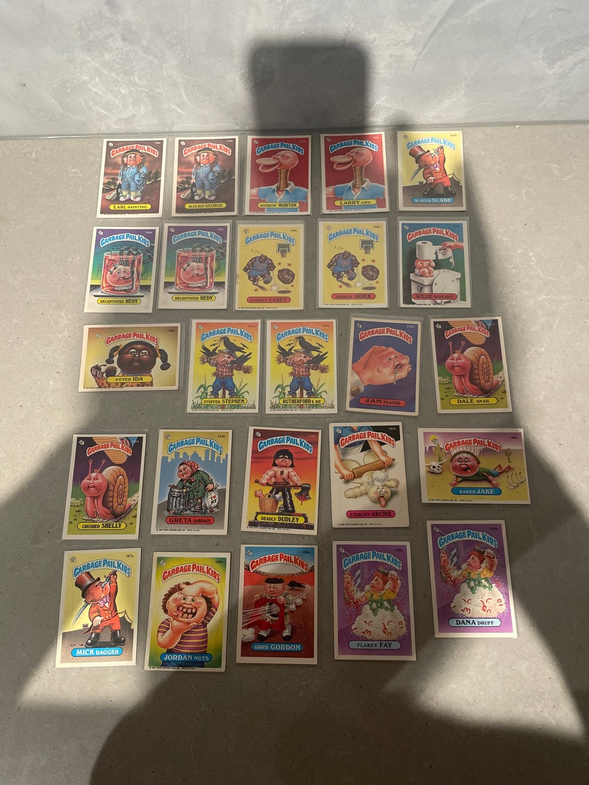 Garbage Pail Kids Kaarten Collectie - Diverse Series, Ophalen of Verzenden, Zo goed als nieuw