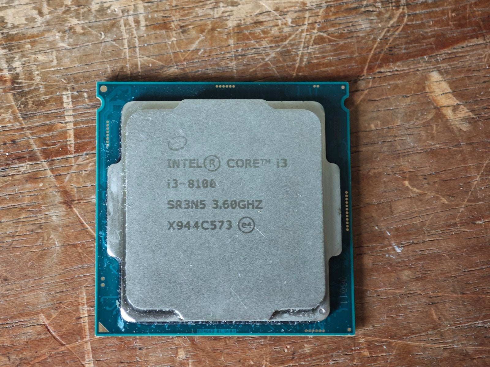 Intel Core i3-8100 Processor 3.60GHz, Computers en Software, Processors, LGA 1151, Gebruikt, Info@intel.com, 4-core
