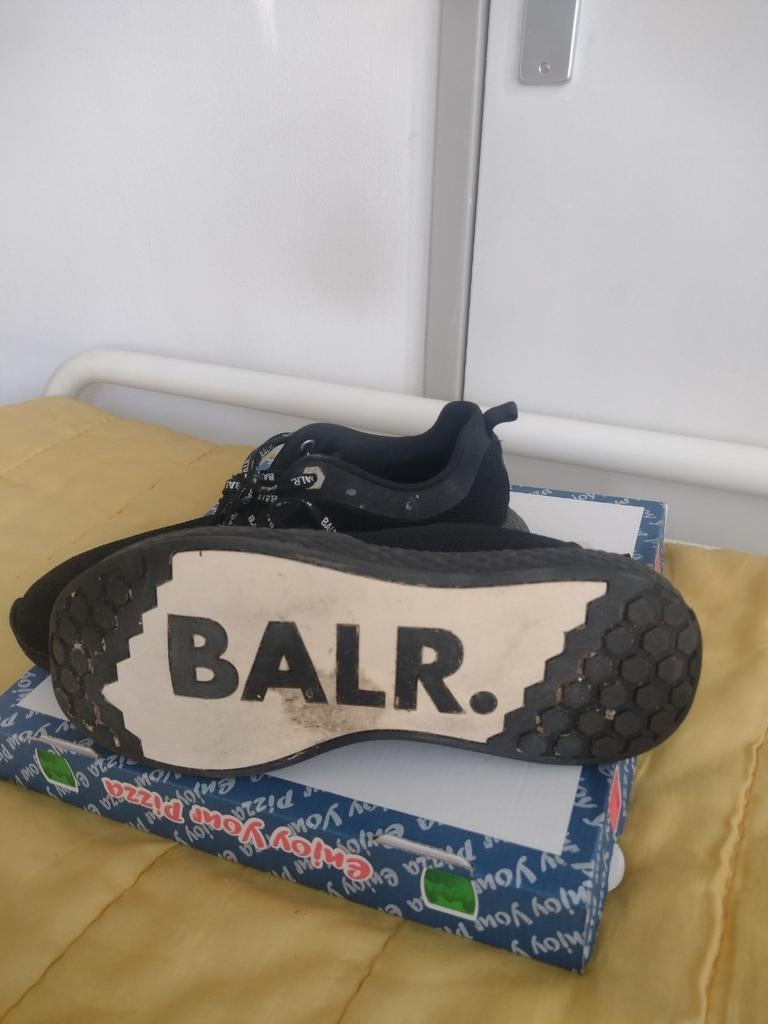 BALR. sneakers - Gedragen - Maat 45, Kleding | Heren, Schoenen, Gedragen, Sneakers of Gympen, Zwart, Ophalen of Verzenden