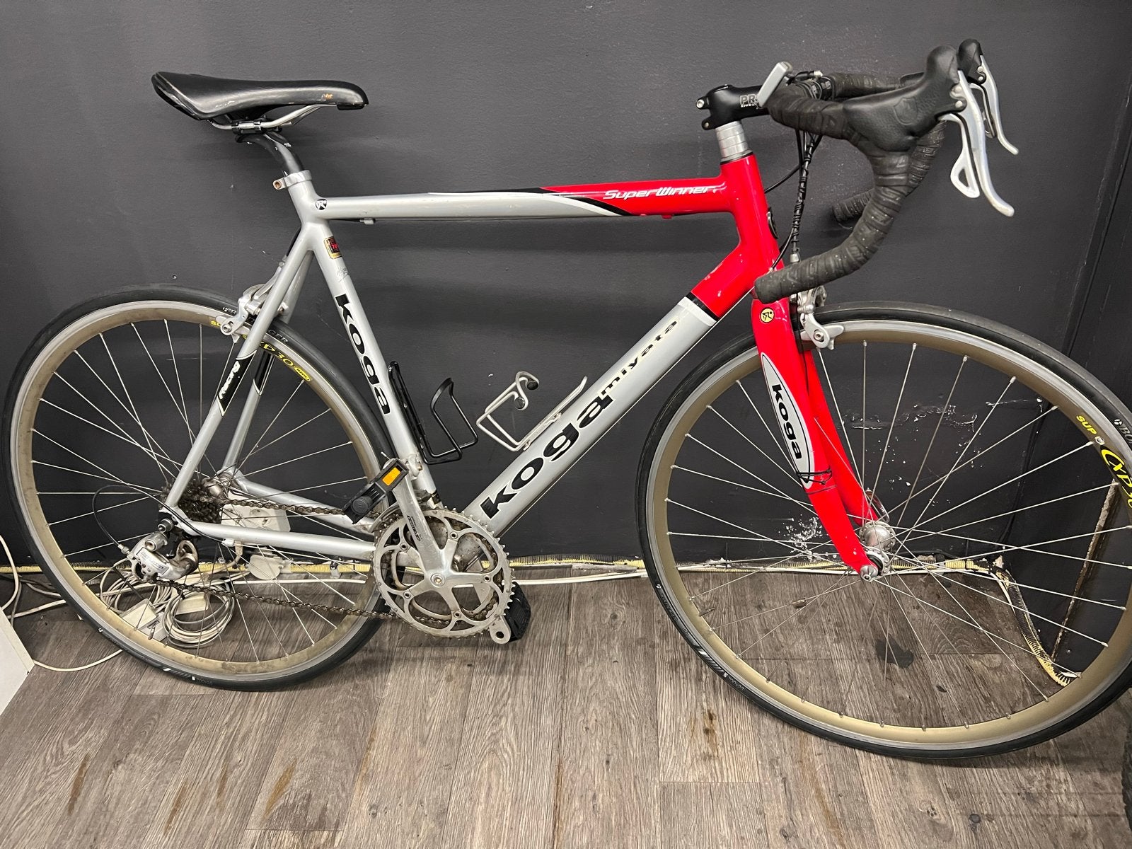 Koga Miyata SuperWinner Racefiets - Gebruikt58 cm, Fietsen en Brommers, Fietsen | Racefietsen, 28 inch, Gebruikt, Aluminium, Ophalen of Verzenden