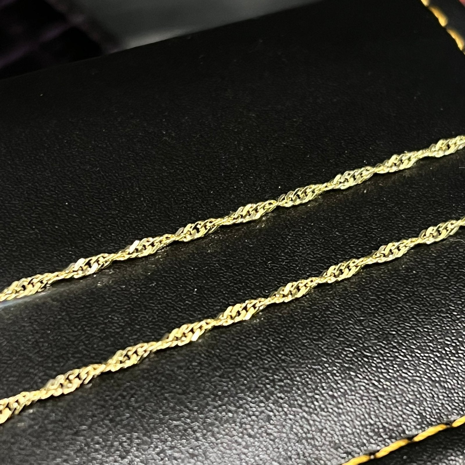 14 karaat gouden ketting prachtig schakel, Ophalen of Verzenden, Nieuw, Goud