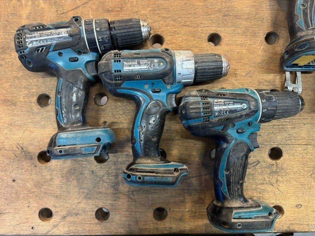 Makita boormachines slagschroevendraaiers en slagmoersleutel
