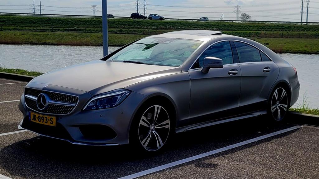 ORIGINEEL CLS COUPE MATGOUD ZEER NETJES 4MATIC VOLVOL AUTO!!, 4 stoelen, Diesel, Vierwielaandrijving, CLS
