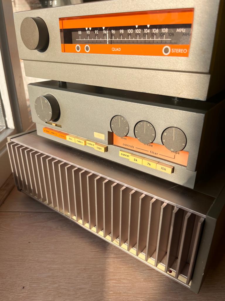Quad 33, fm3 en 405, Gebruikt, 60 tot 120 watt, Stereo, Ophalen