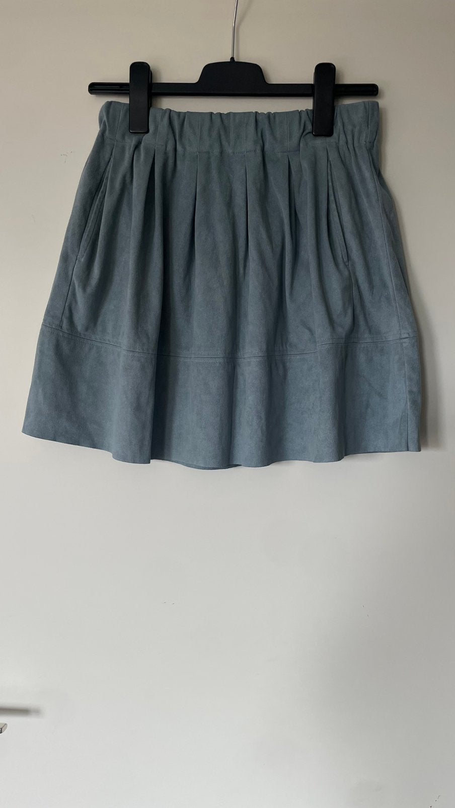 Mooi, leuk jeansblauw kleurig Rokje M.36, Blauw, Ophalen of Verzenden, Zo goed als nieuw, Maat 36 (S)